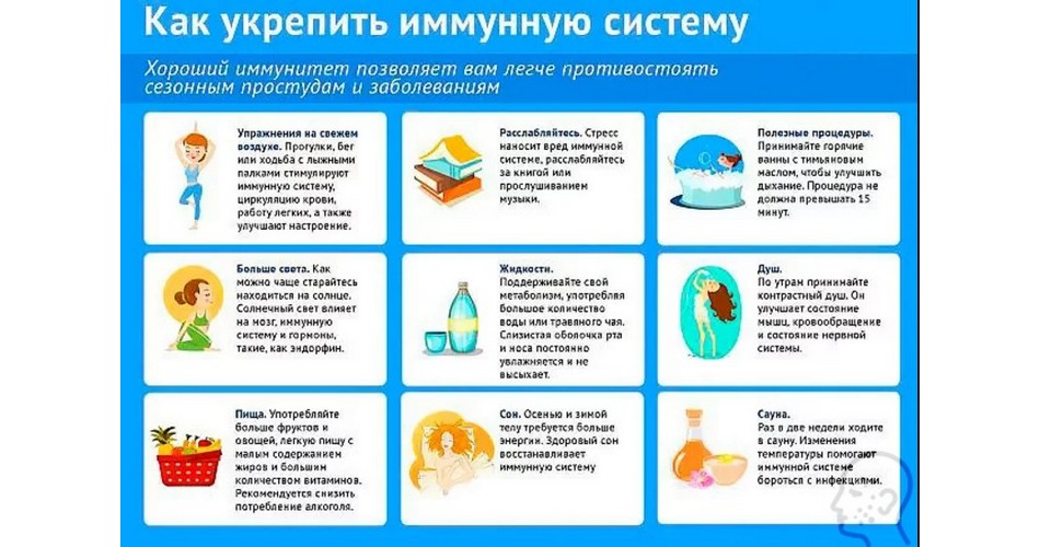 Питание для укрепления иммунитета